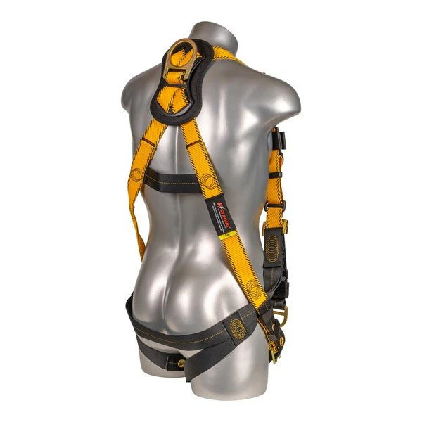 Kapture 5 Point Element Full Body Harness - Oil & Gas Derrick Series - 3 D-Rings - Tongue Buckle Legs - All Sizes - Image 2
