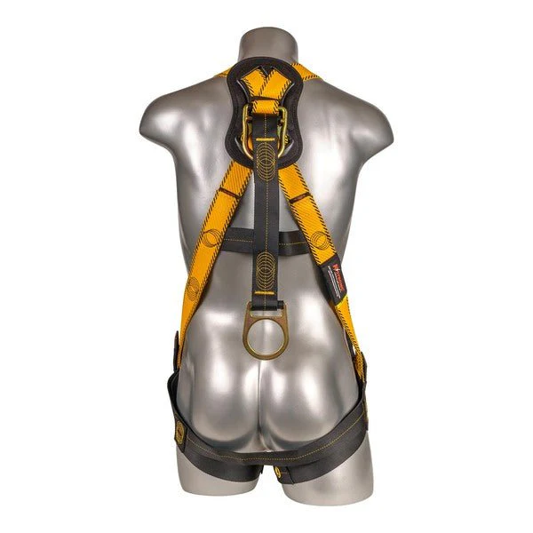 Kapture 5 Point Element Full Body Harness - Oil & Gas Derrick Series - 4 D-Rings - Tongue Buckle Legs - All Sizes - Image 2