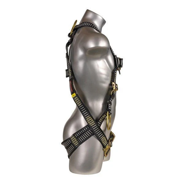 Kapture 5 Point Element Full Body Harness - Welding Series - 3 D-Rings - Mating Buckle Chest - QC Legs - All Sizes - Image 3
