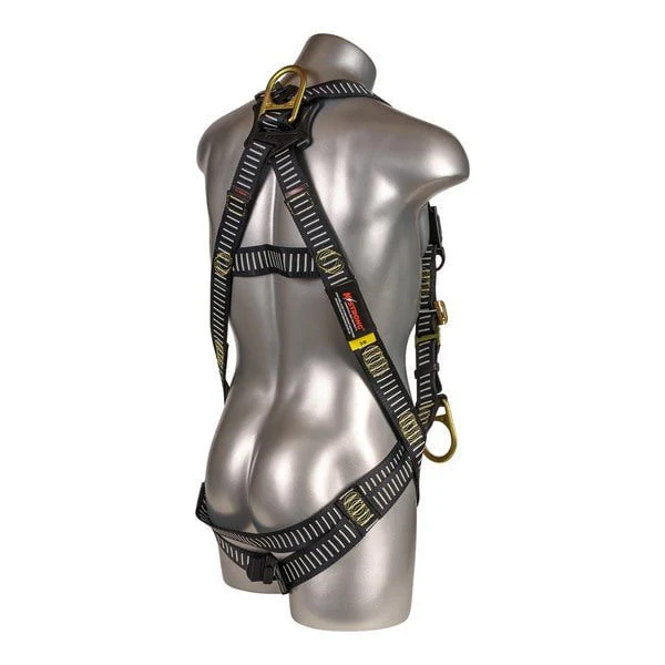 Kapture 5 Point Element Full Body Harness - Welding Series - 3 D-Rings - Mating Buckle Chest - QC Legs - All Sizes - Image 4