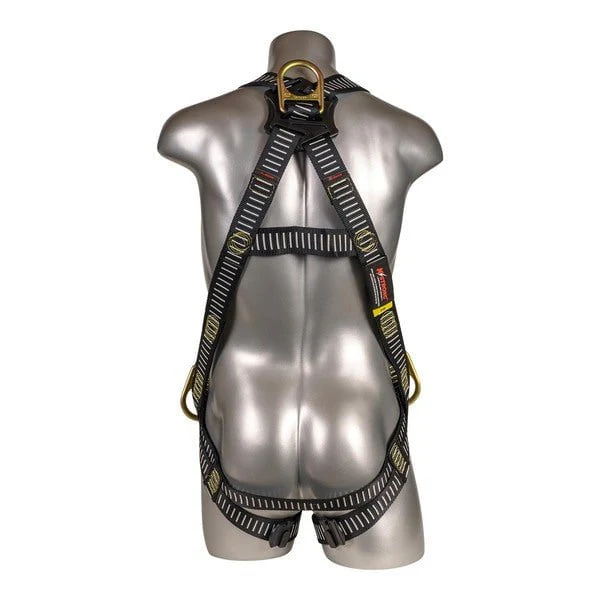 Kapture 5 Point Element Full Body Harness - Welding Series - 3 D-Rings - Mating Buckle Chest - QC Legs - All Sizes - Image 5