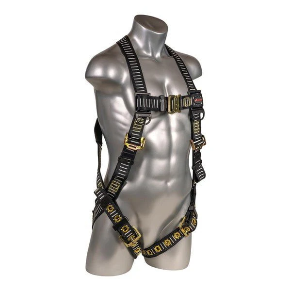Kapture 5 Point Element Full Body Harness - Welding Series - Dorsal D-Ring - QC Chest - Tongue Buckle Legs - All Sizes - Image 2