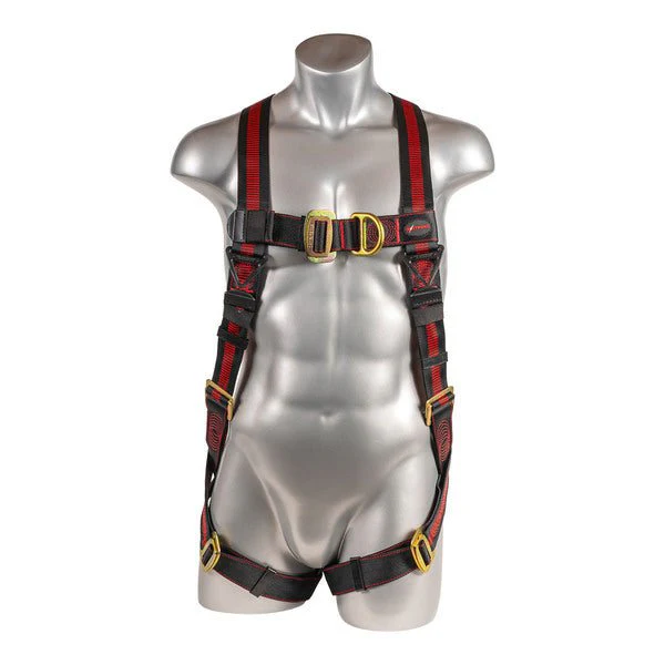 Kapture 5 Point Elite Full Body Harness - 2 D-Rings - Pull Thru Legs - All Sizes