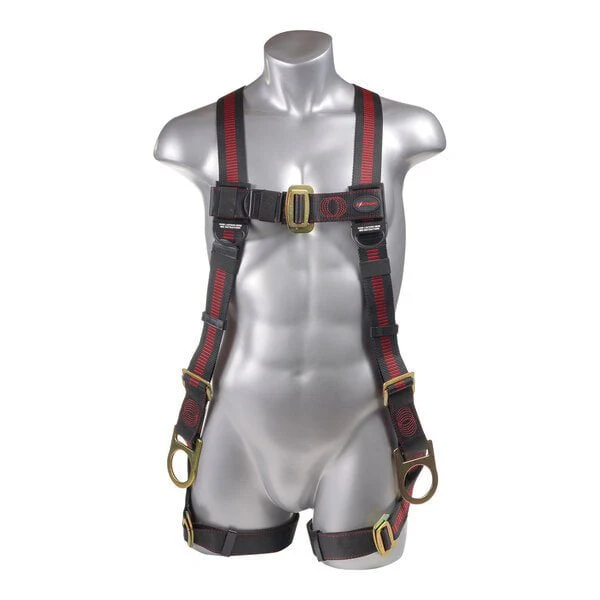 Kapture 5 Point Elite Full Body Harness - 3 D-Rings - Pull Thru Legs - All Sizes