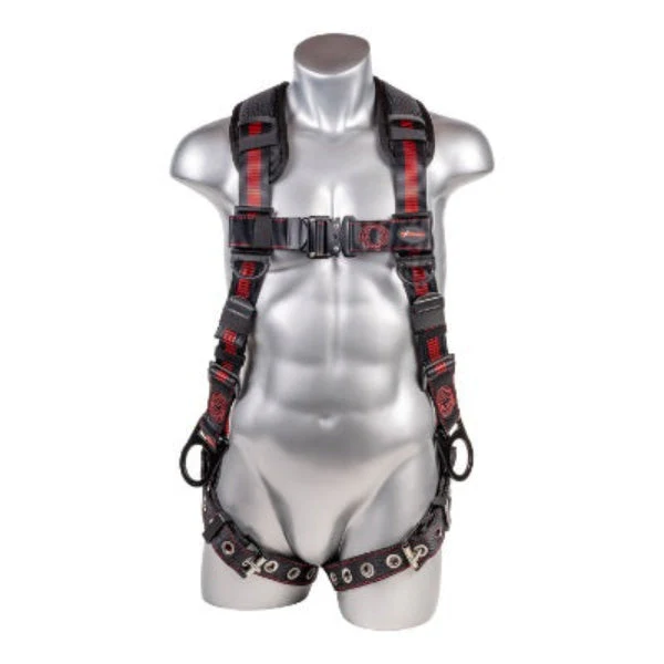 Kapture 5 Point Elite+ Full Body Harness - 3 D-Rings - QC Chest - Tongue Buckle Legs & Shoulder Pads - All Sizes - Image 2