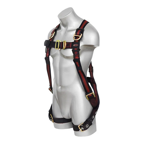 Kapture 5 Point Elite Full Body Harness - 4 D-Rings - Tongue Buckle Legs - All Sizes - Image 3