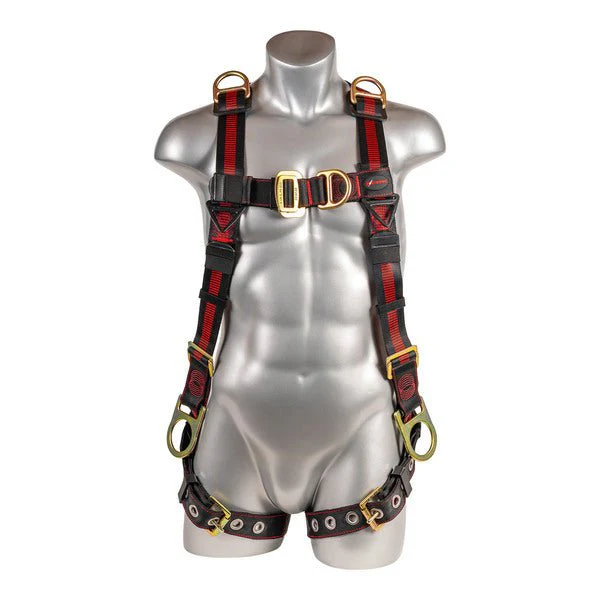 Kapture 5 Point Elite Full Body Harness - 6 D-Rings - Tongue Buckle Legs - All Sizes - Image 2