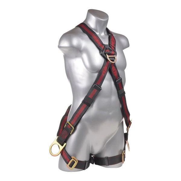 Kapture 5 Point Elite Full Body Harness - Crossover Design - 4 D-Rings - Pull Thru Legs - All Sizes - Image 3