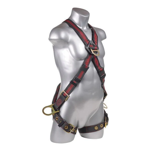 Kapture 5 Point Elite Full Body Harness - Crossover Design - 4 D-Rings - Tongue Buckle Legs - All Sizes - Image 3