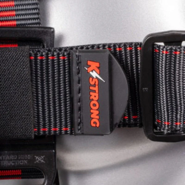 Kapture 5 Point Elite+ Full Body Harness  - Dorsal D-Ring - QC Chest - Torso Adjusters - Tongue Buckle Legs & Shoulder Pads - All Sizes - Image 2