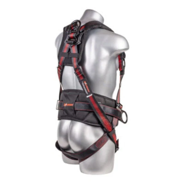 Kapture 5 Point Epic Full Body Harness - 4 D-Rings - QC Chest - Tongue Buckle Legs - Shoulder Pads & Waist Belt - All Sizes - Image 4