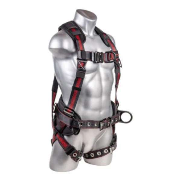 Kapture 5 Point Epic Full Body Harness - 4 D-Rings - QC Chest - Tongue Buckle Legs - Shoulder Pads & Waist Belt - All Sizes - Image 5