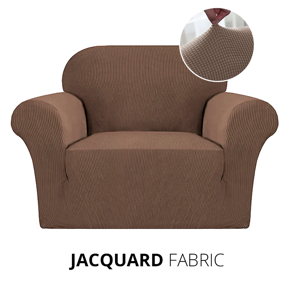 KAS Armchair Cover 4-Styles Elastic Sofa Cover Couch Covers for Living Room Stretchable Slipcover for Chairs - 1 Seater Chair Slip Cover - Image 16