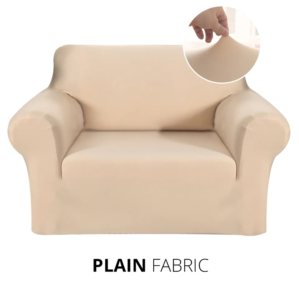 KAS Armchair Cover 4-Styles Elastic Sofa Cover Couch Covers for Living Room Stretchable Slipcover for Chairs - 1 Seater Chair Slip Cover - Image 18