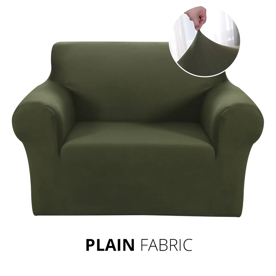 KAS Armchair Cover 4-Styles Elastic Sofa Cover Couch Covers for Living Room Stretchable Slipcover for Chairs - 1 Seater Chair Slip Cover - Image 20