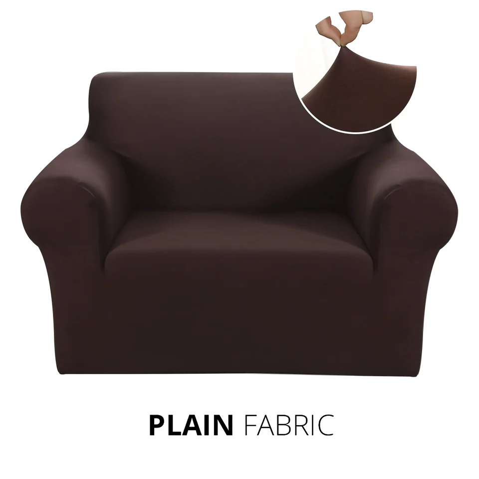 KAS Armchair Cover 4-Styles Elastic Sofa Cover Couch Covers for Living Room Stretchable Slipcover for Chairs - 1 Seater Chair Slip Cover - Image 21