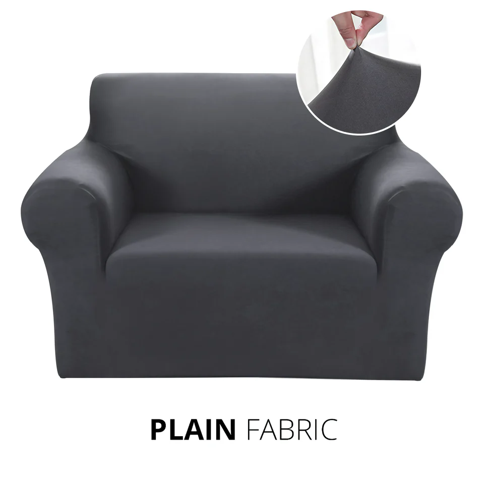 KAS Armchair Cover 4-Styles Elastic Sofa Cover Couch Covers for Living Room Stretchable Slipcover for Chairs - 1 Seater Chair Slip Cover - Image 24