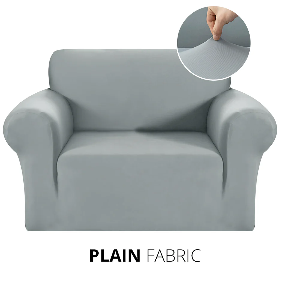 KAS Armchair Cover 4-Styles Elastic Sofa Cover Couch Covers for Living Room Stretchable Slipcover for Chairs - 1 Seater Chair Slip Cover - Image 26