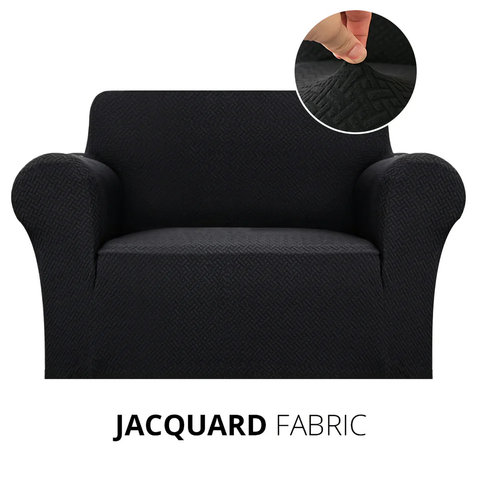 KAS Armchair Cover 4-Styles Elastic Sofa Cover Couch Covers for Living Room Stretchable Slipcover for Chairs - 1 Seater Chair Slip Cover - Image 35
