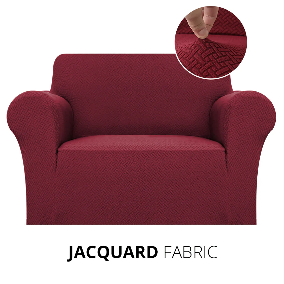 KAS Armchair Cover 4-Styles Elastic Sofa Cover Couch Covers for Living Room Stretchable Slipcover for Chairs - 1 Seater Chair Slip Cover - Image 36