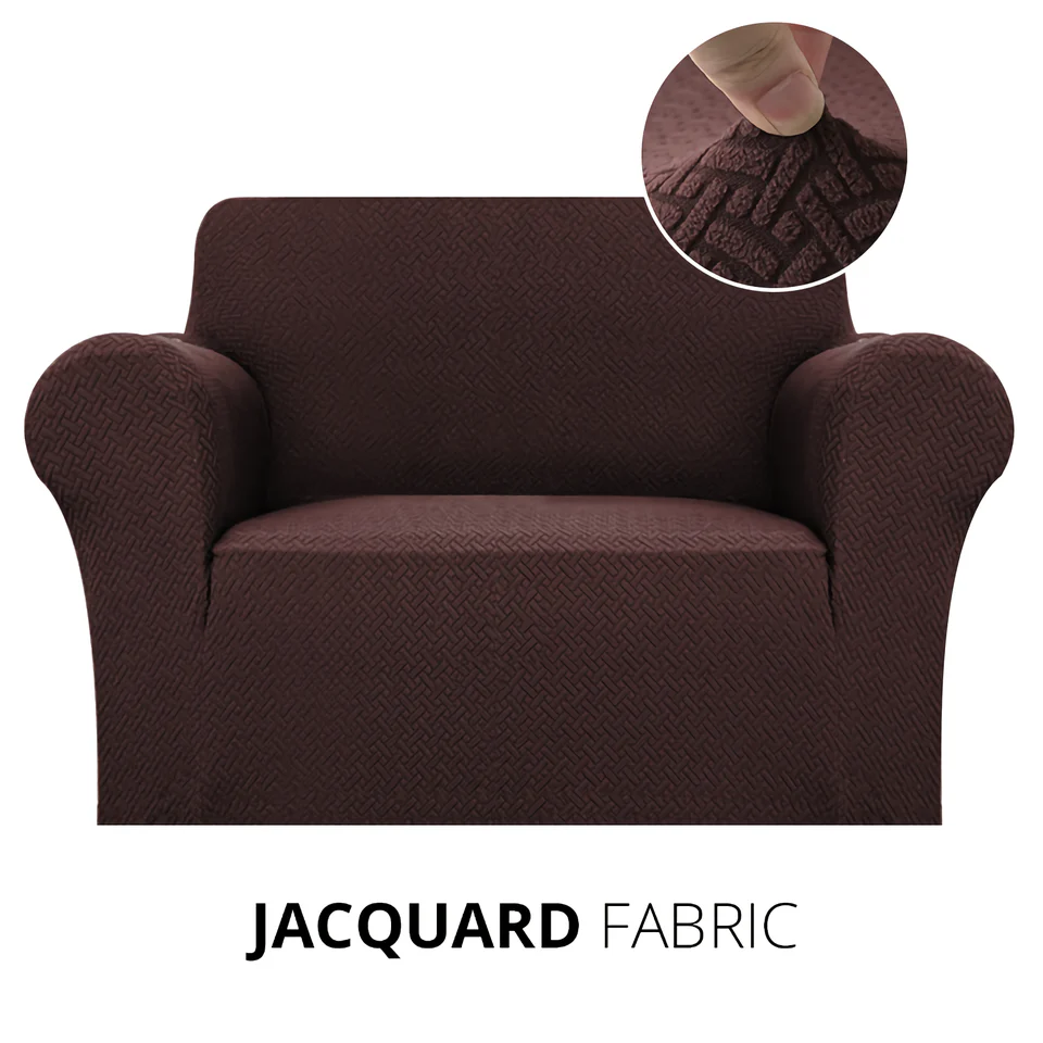 KAS Armchair Cover 4-Styles Elastic Sofa Cover Couch Covers for Living Room Stretchable Slipcover for Chairs - 1 Seater Chair Slip Cover - Image 39