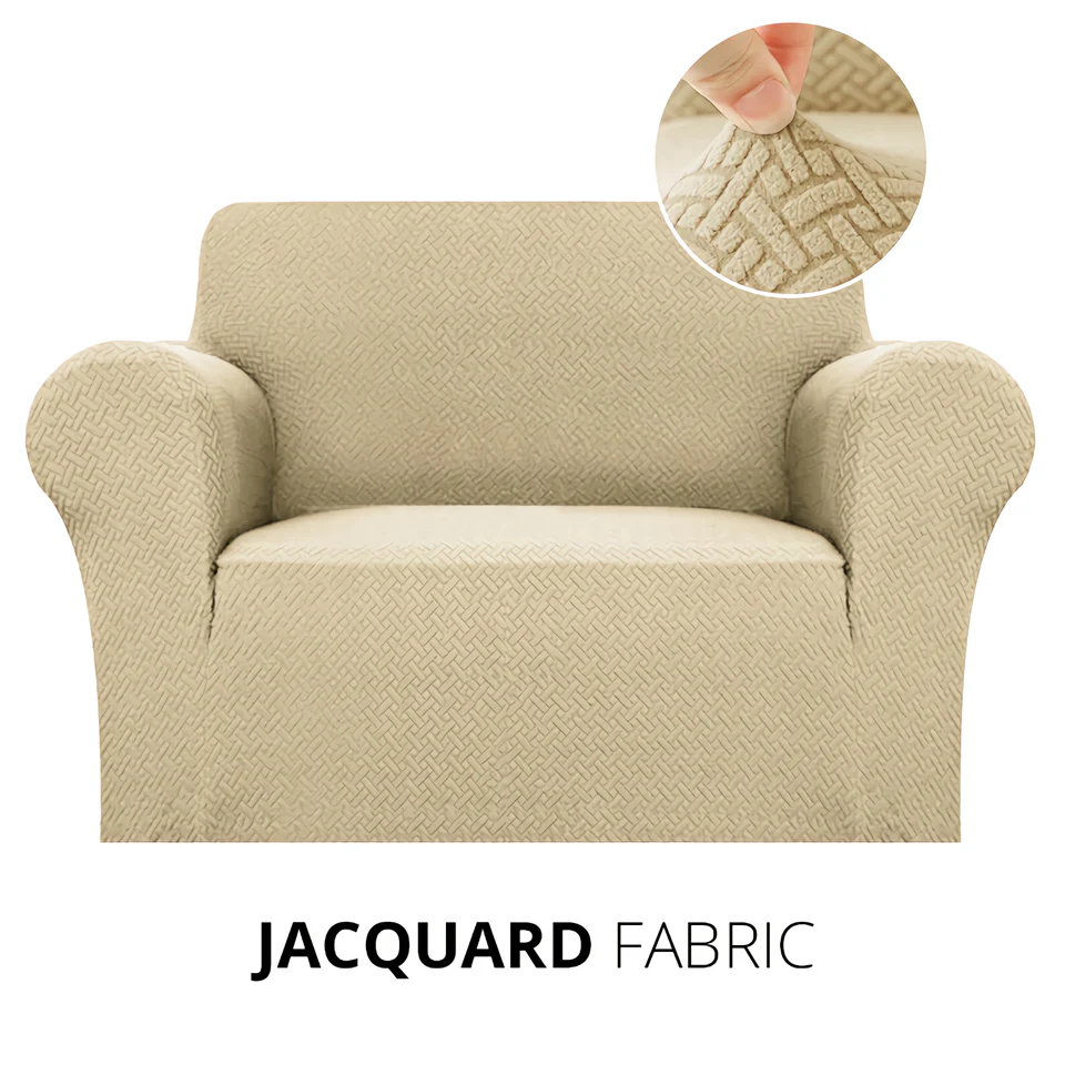 KAS Armchair Cover 4-Styles Elastic Sofa Cover Couch Covers for Living Room Stretchable Slipcover for Chairs - 1 Seater Chair Slip Cover - Image 40