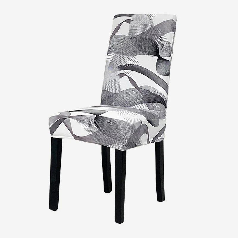KAS Geometry Chair Cover Elastic Chair Covers Spandex Stretch Anti-dirty Removable Dining Office Chair Case - Image 10