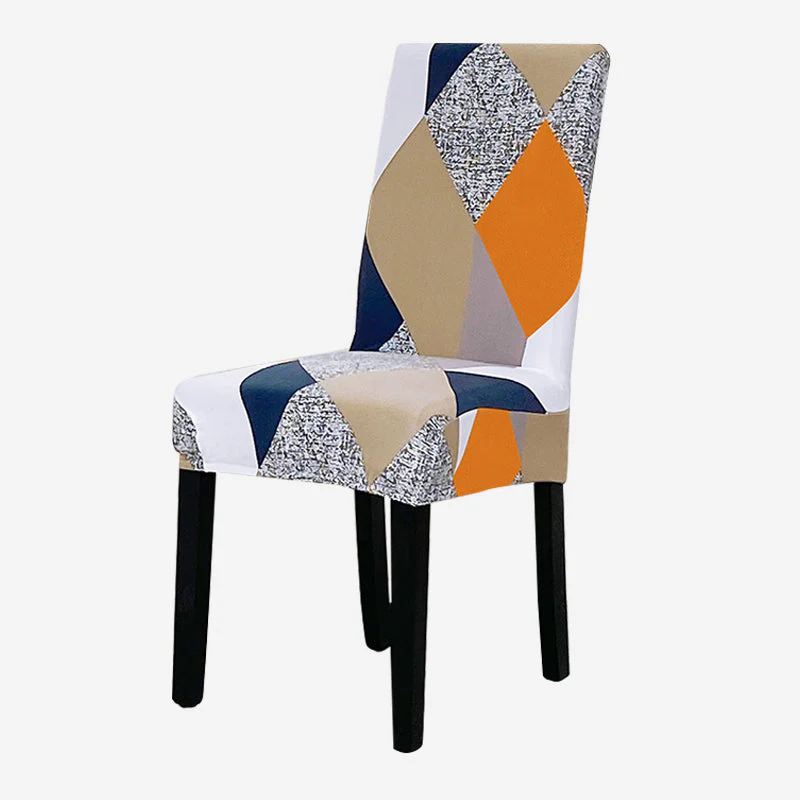 KAS Geometry Chair Cover Elastic Chair Covers Spandex Stretch Anti-dirty Removable Dining Office Chair Case - Image 17