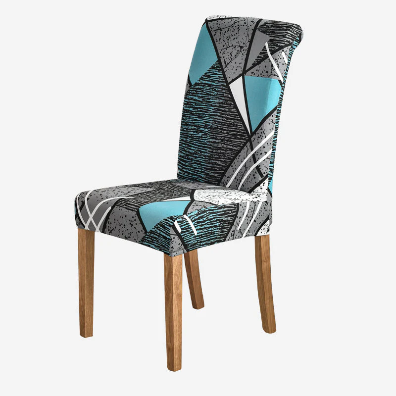 KAS Geometry Chair Cover Elastic Chair Covers Spandex Stretch Anti-dirty Removable Dining Office Chair Case - Image 18