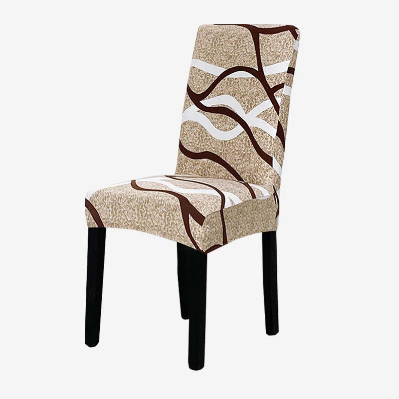 KAS Geometry Chair Cover Elastic Chair Covers Spandex Stretch Anti-dirty Removable Dining Office Chair Case - Image 24