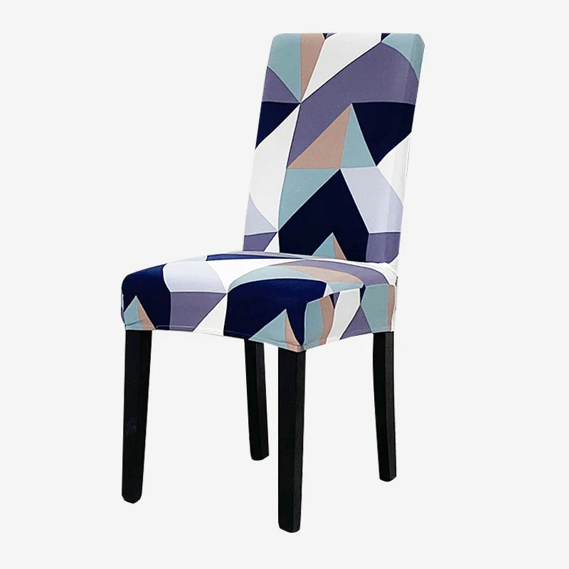 KAS Geometry Chair Cover Elastic Chair Covers Spandex Stretch Anti-dirty Removable Dining Office Chair Case - Image 9