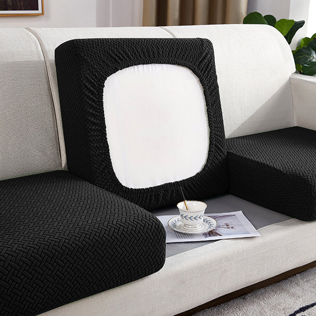 KAS Jacquard Sofa Seat Cushion Cover Furniture Protector for Anti-dust Removable Slipcover for Kids & Pets - Image 12