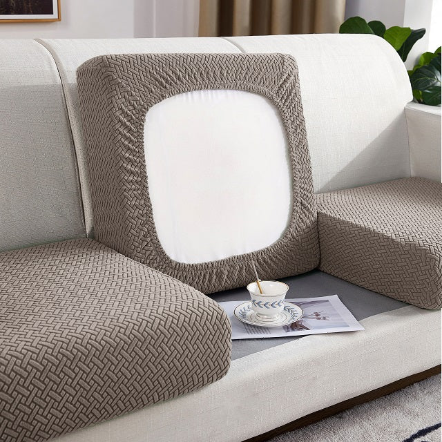 KAS Jacquard Sofa Seat Cushion Cover Furniture Protector for Anti-dust Removable Slipcover for Kids & Pets - Image 5