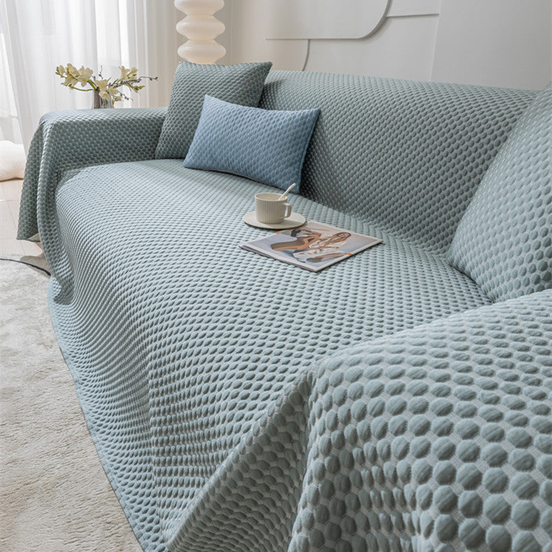 KAS Modern and Minimalist Sofa Cover Washable and Multi-functional Slipcovers Blue Green Grey Coffee - Image 7