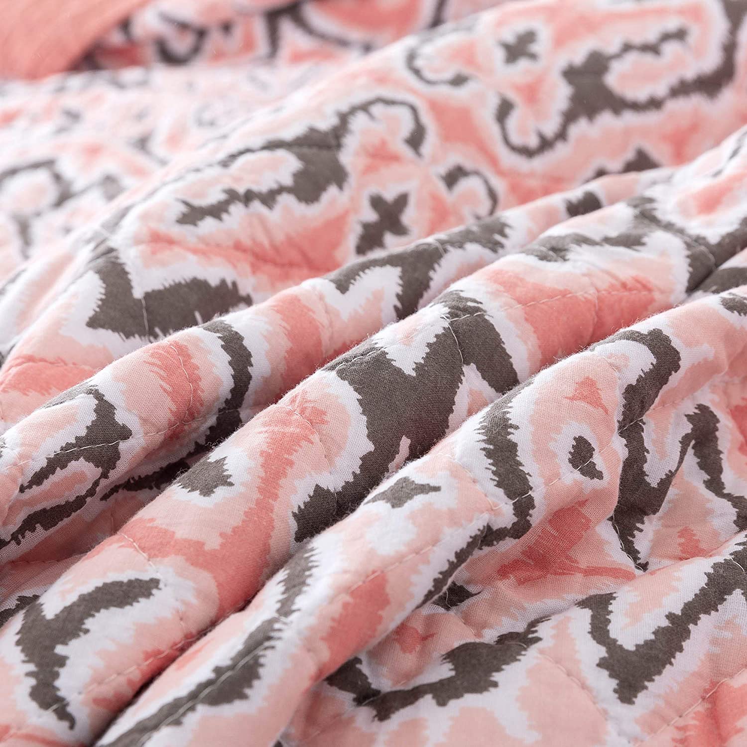 Kasentex 100% Cotton Summer Ultra Soft Floral Design 3 Piece Reversible Bedding Set, Room Decor, Graduation Gifts - Image 24
