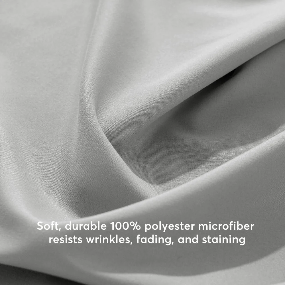 Kasentex Duvet Cover Bedding Set with Duvet Cover, Pillowcase, Fitted Sheet, Hypoallergenic and Breathable, Room Decor, Graduation Gifts - Image 11
