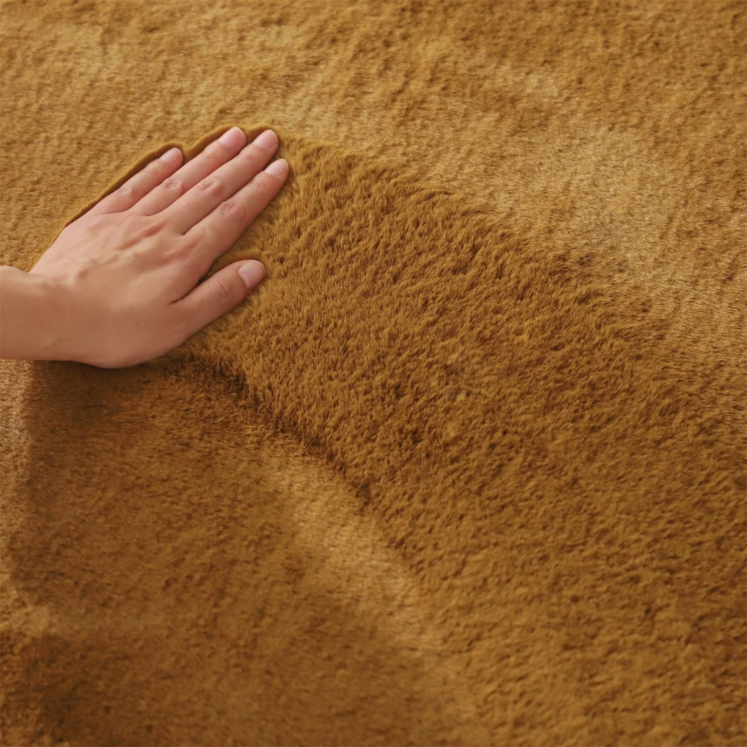 Kasentex Fluffy Elegant Faux Fur Area Rugs, Ultra Soft, Room Decor, Graduation Gifts, Fathers Day Gift, Mom Gift - Image 56