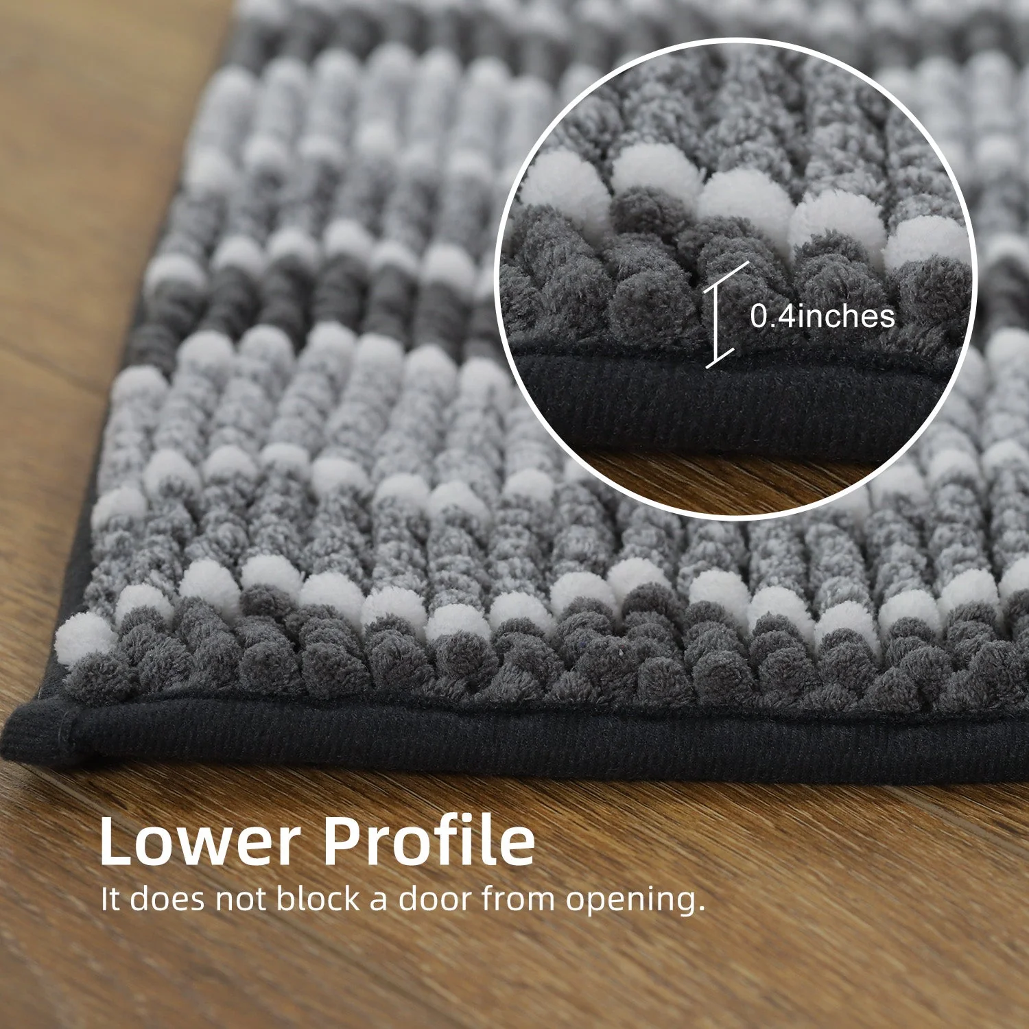 Kasentex Soft Absorbent Durable Non-Slip Bathroom Rug Mat, Room Decor, Graduation Gifts, Fathers Day Gift, Mother Gift - Image 20