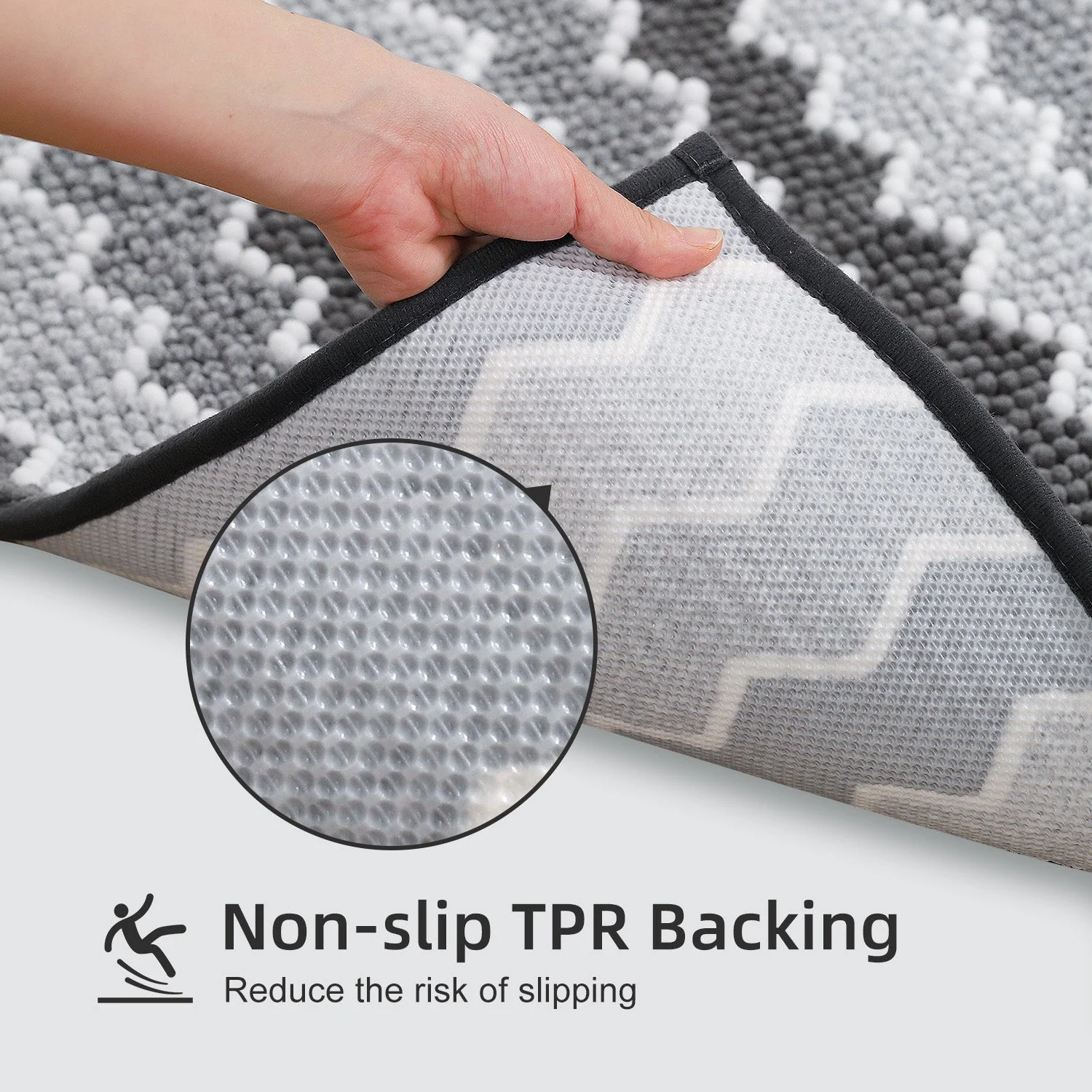 Kasentex Soft Absorbent Durable Non-Slip Bathroom Rug Mat, Room Decor, Graduation Gifts, Fathers Day Gift, Mother Gift - Image 21