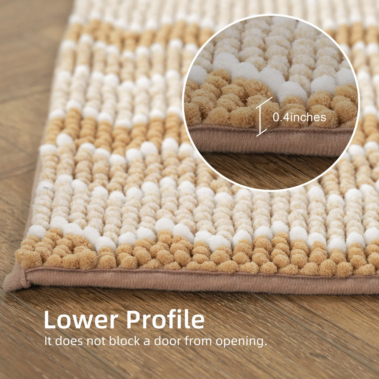 Kasentex Soft Absorbent Durable Non-Slip Bathroom Rug Mat, Room Decor, Graduation Gifts, Fathers Day Gift, Mother Gift - Image 24