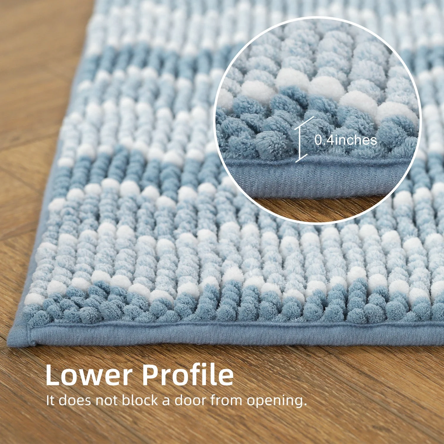 Kasentex Soft Absorbent Durable Non-Slip Bathroom Rug Mat, Room Decor, Graduation Gifts, Fathers Day Gift, Mother Gift - Image 32
