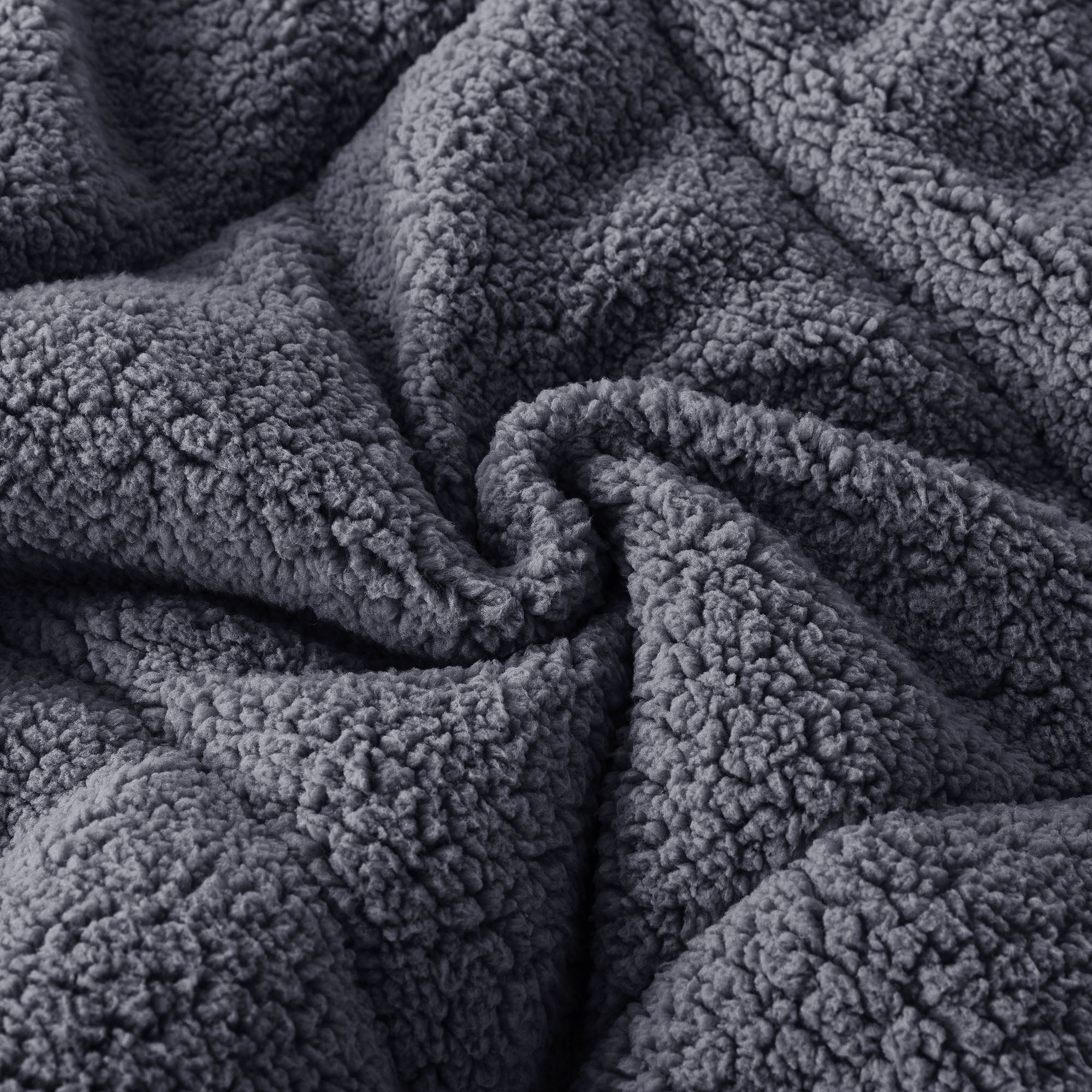 Kasentex Ultra Soft All Season Reversible Plush Sherpa Lined Comforter, Twin, Queen, King - Image 6