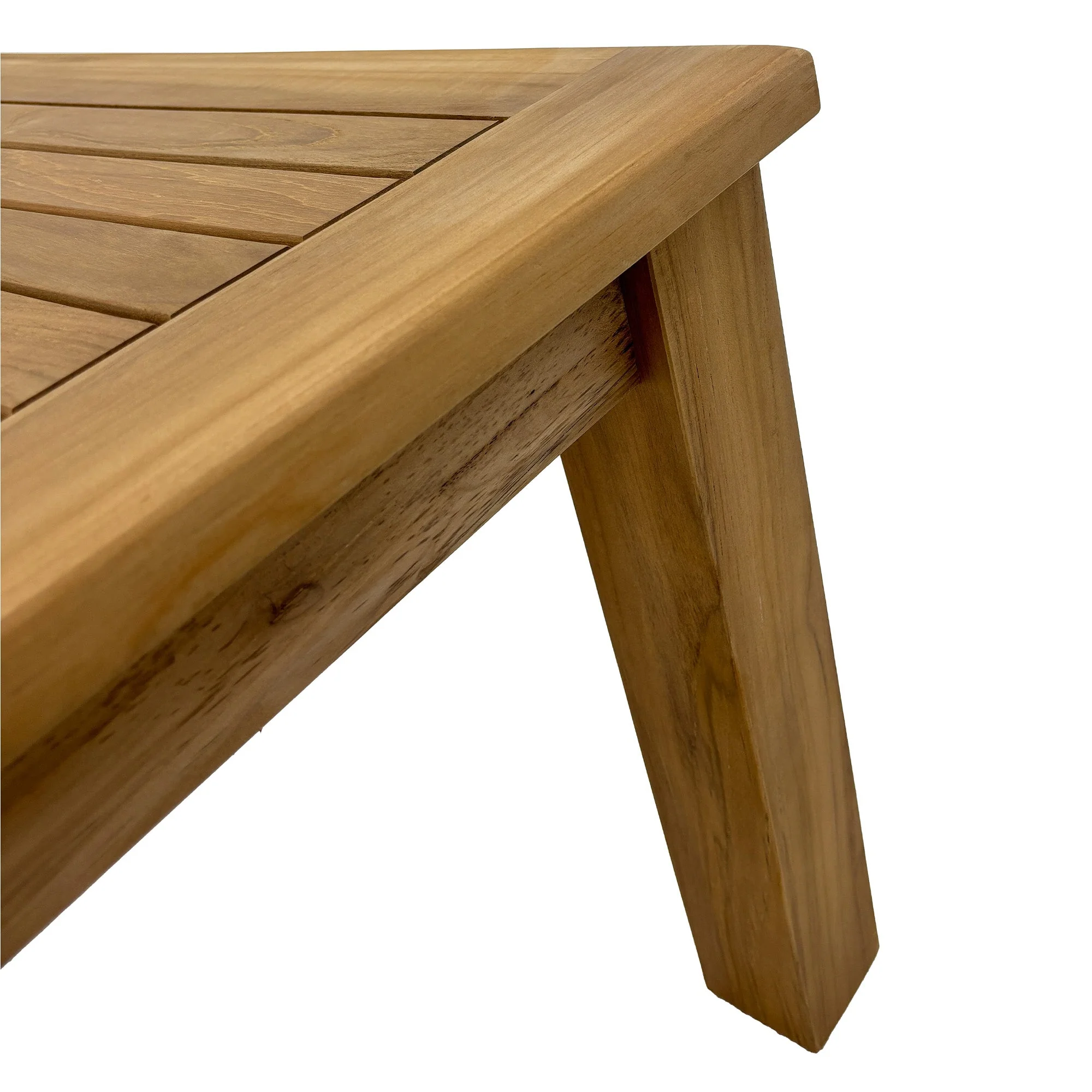Kauai Natural Teak Indoor/Outdoor Coffee Table - Image 6