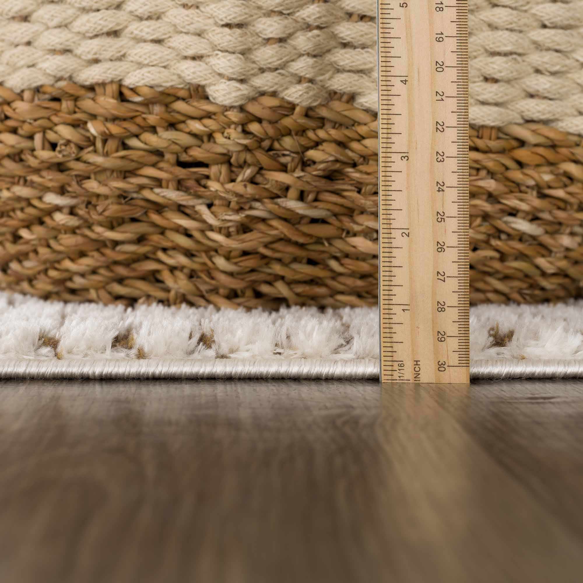 Keita Cream & Brown Area Rug - Image 14
