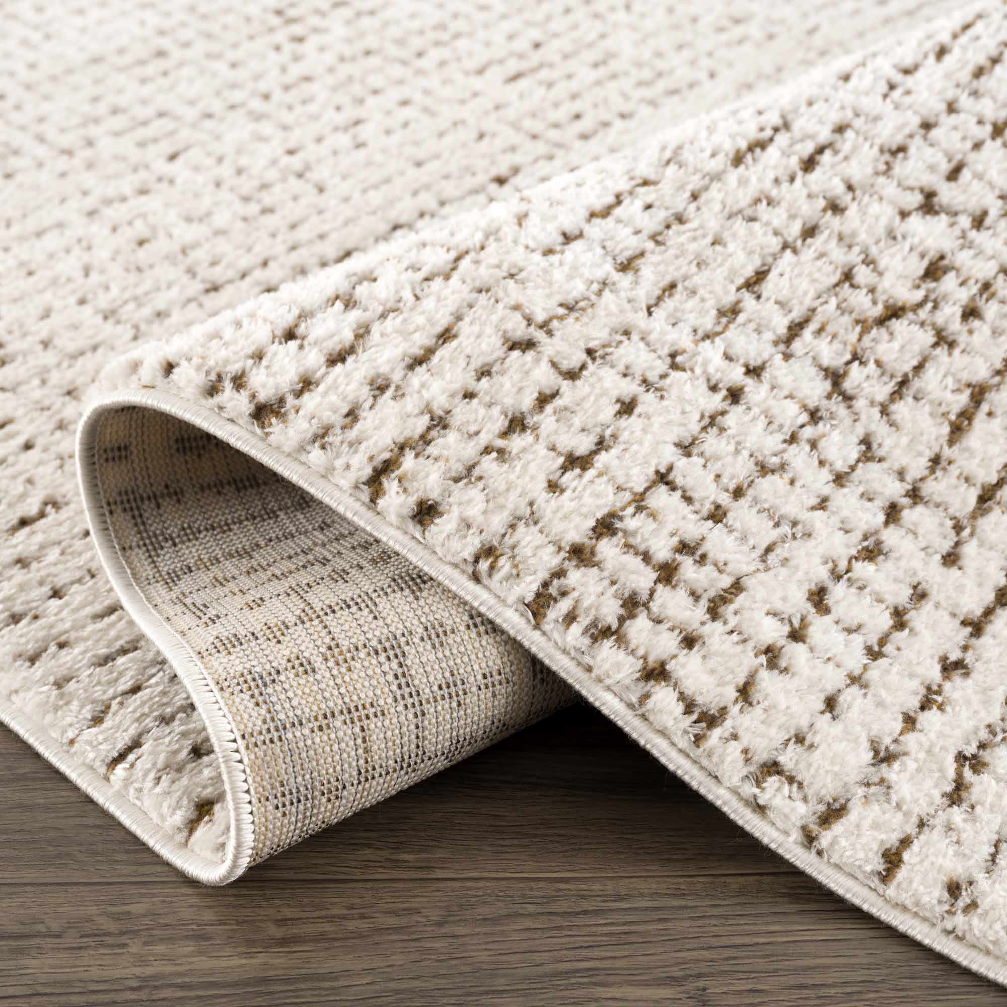 Keita Cream & Brown Area Rug - Image 15