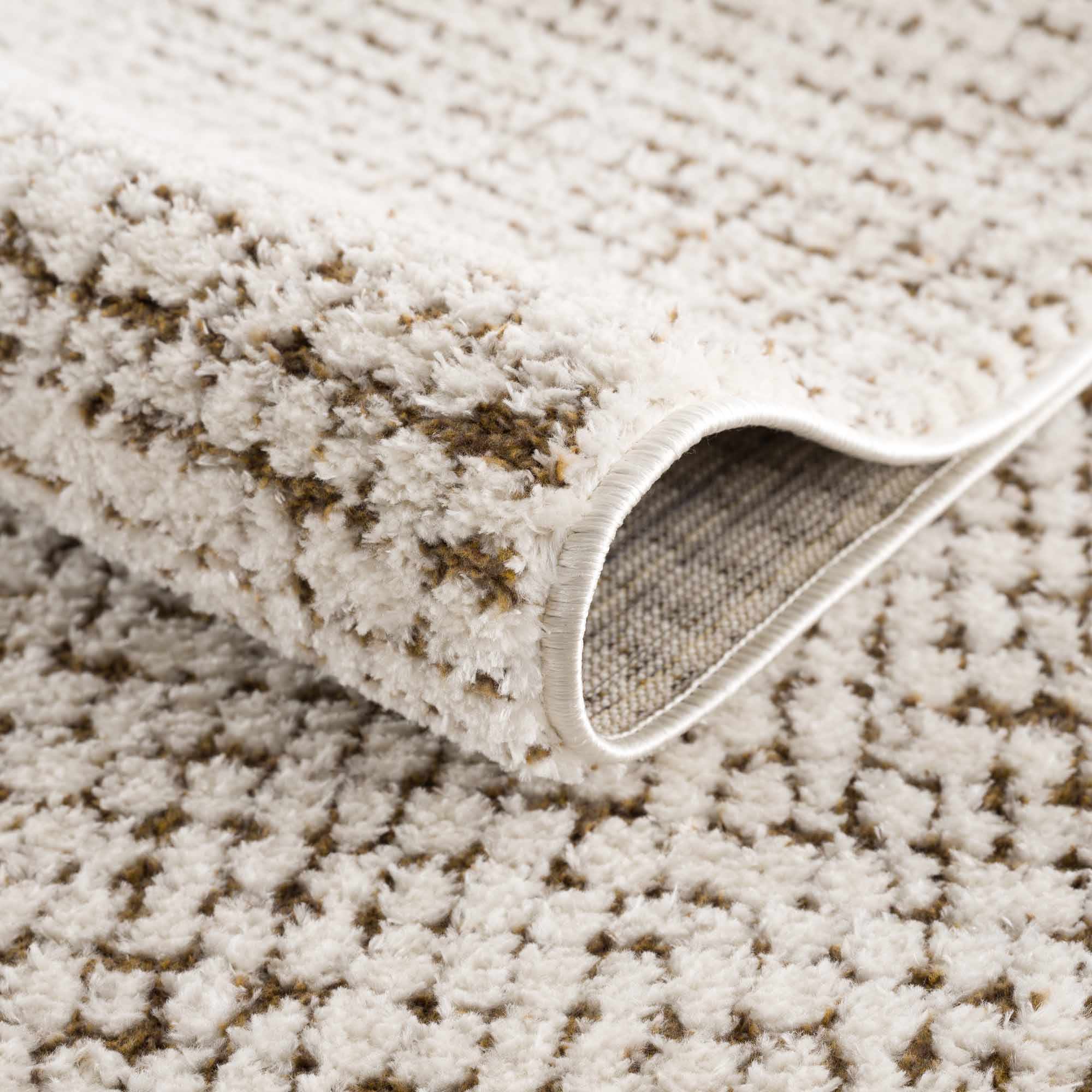 Keita Cream & Brown Area Rug - Image 7