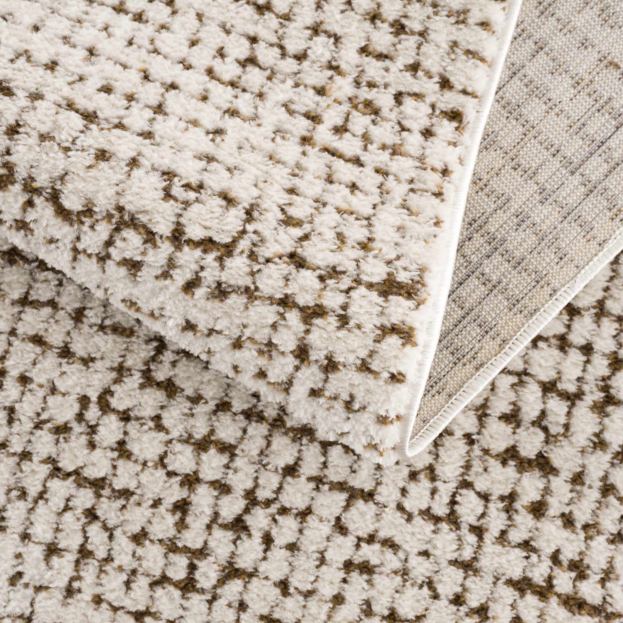 Keita Cream & Brown Area Rug - Image 8