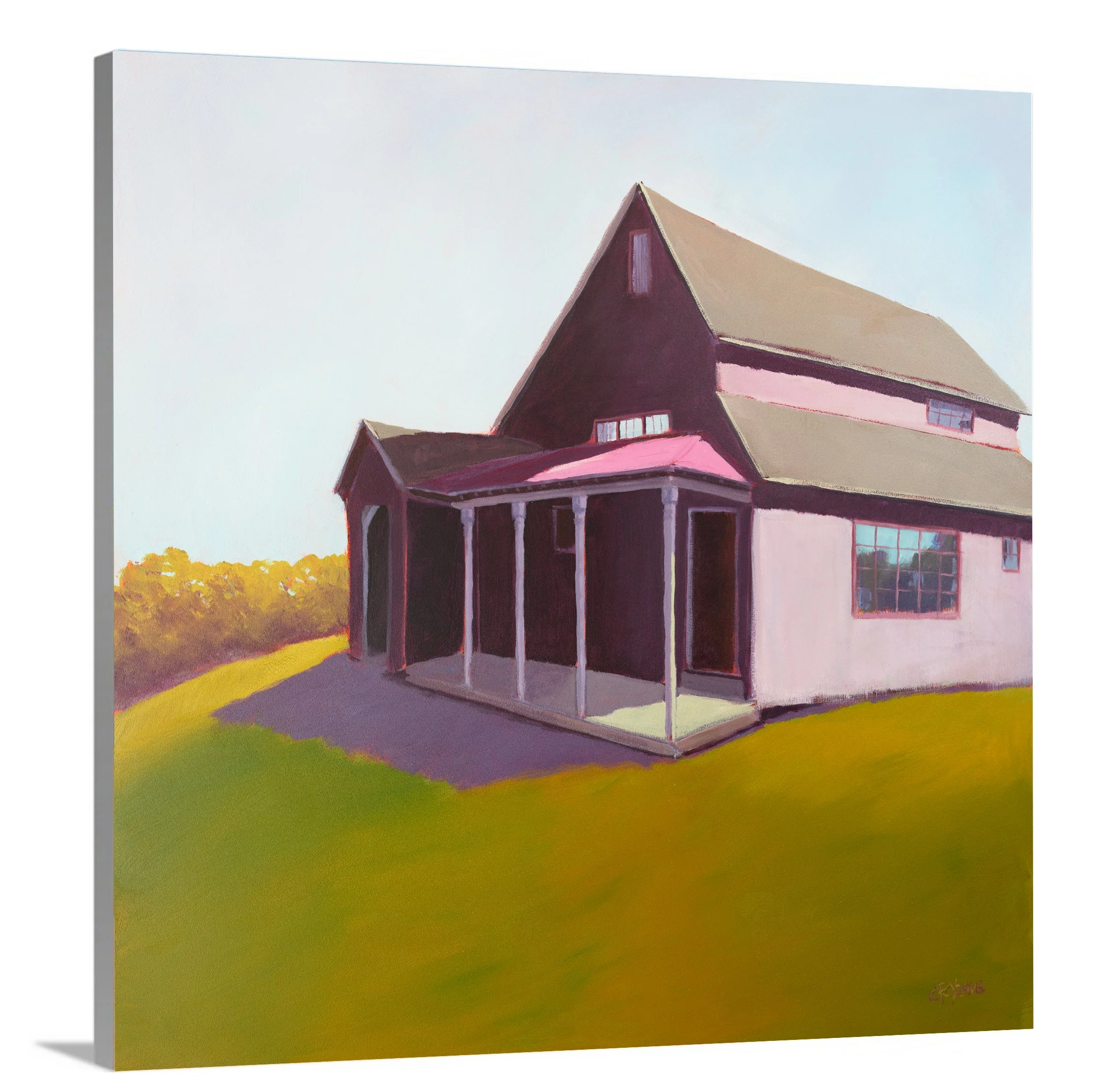Ken's Barn - Open Edition Canvas Print - Image 6