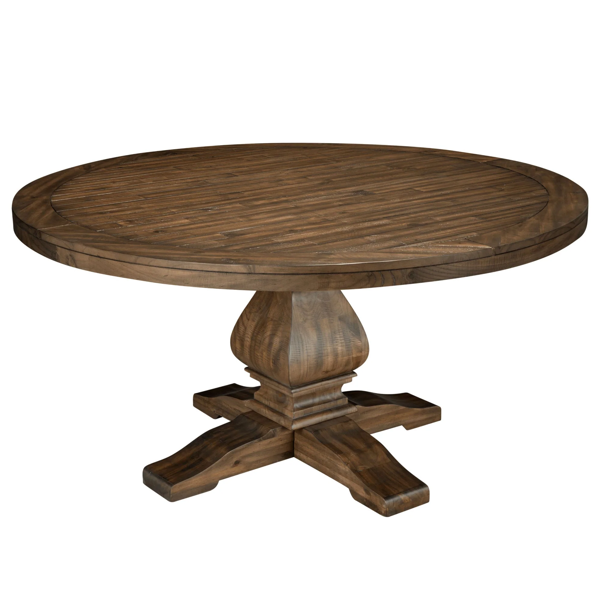 Kensington Round Dining Table, Walnut - Image 2