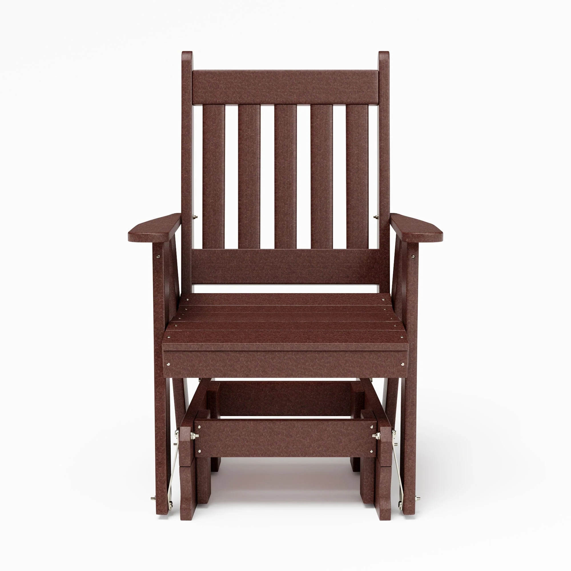 Keystone Amish Co. Franklin Recycled Plastic Glider Chair - Image 2